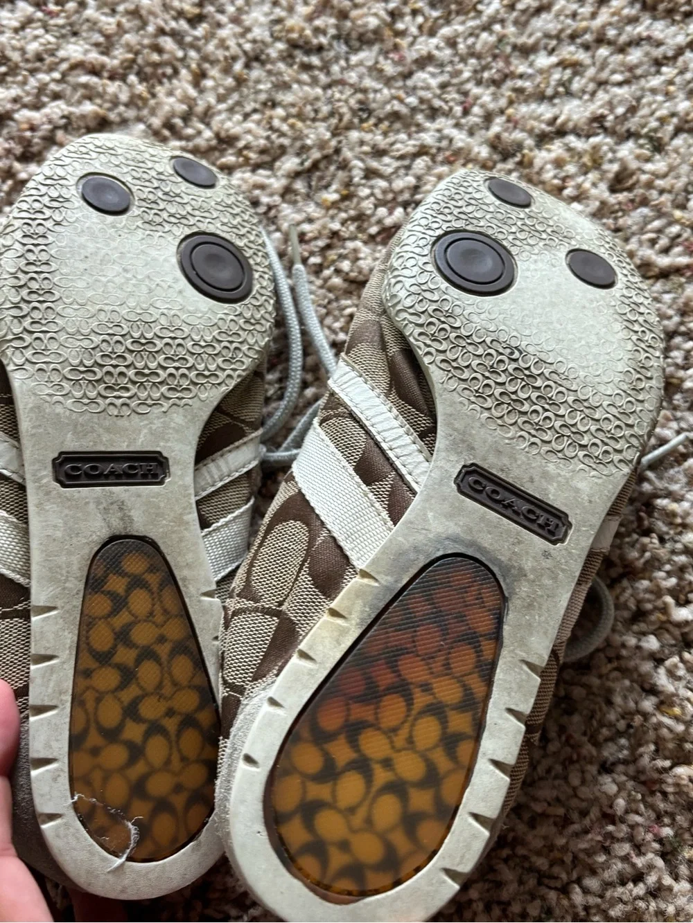 Coach Vintage Signature Logo Sneakers